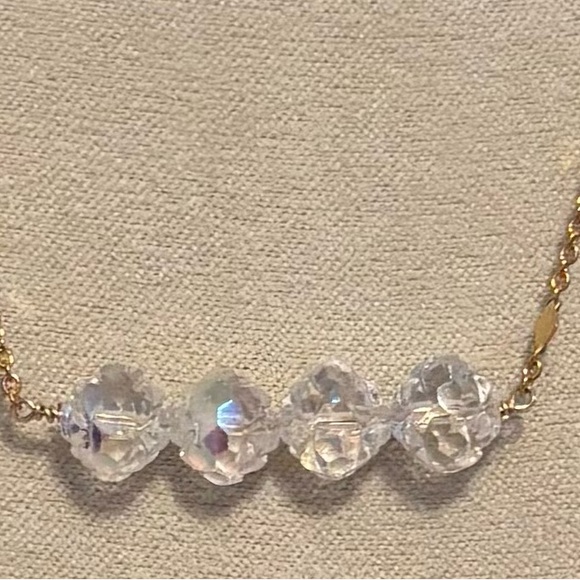 Iridescent bar necklace - Picture 1 of 2